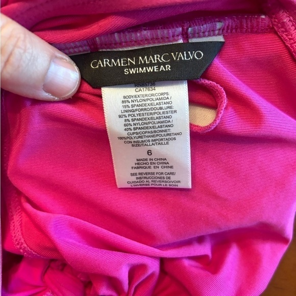 Carmen Marc Valvo Swimsuit - Picture 3 of 5